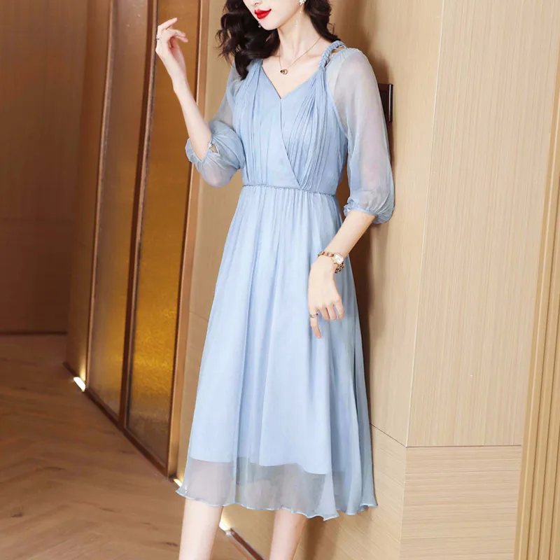 The Temptation Of The Muse Short Sleeved Dress Women's-8