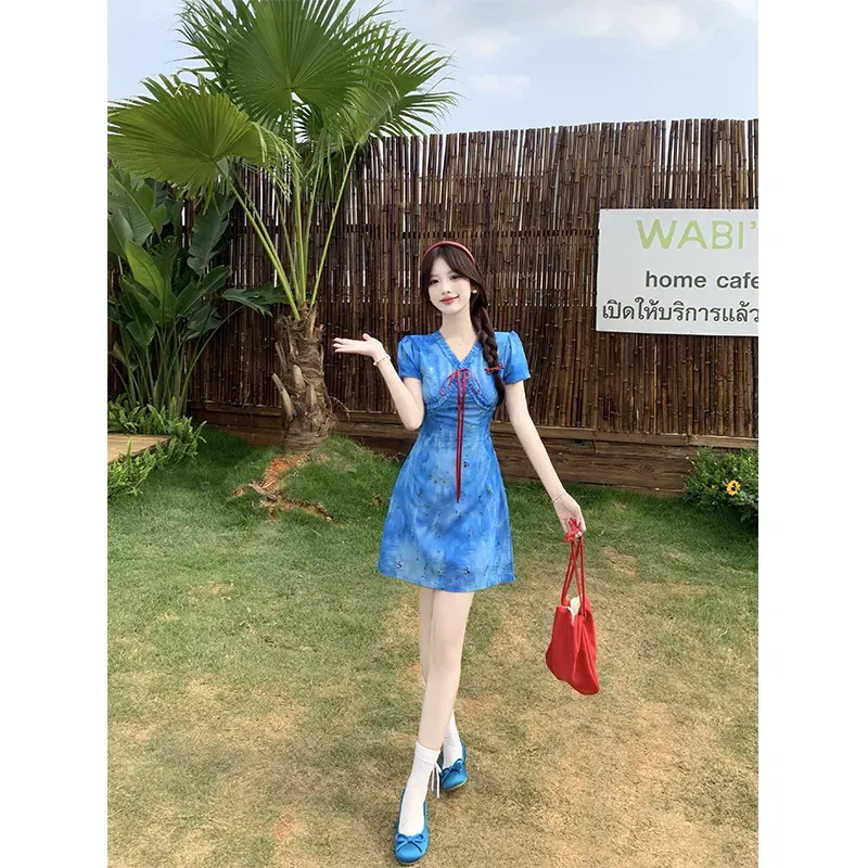 The Temptation Of The Muse Short Sleeved Dress Women's-1