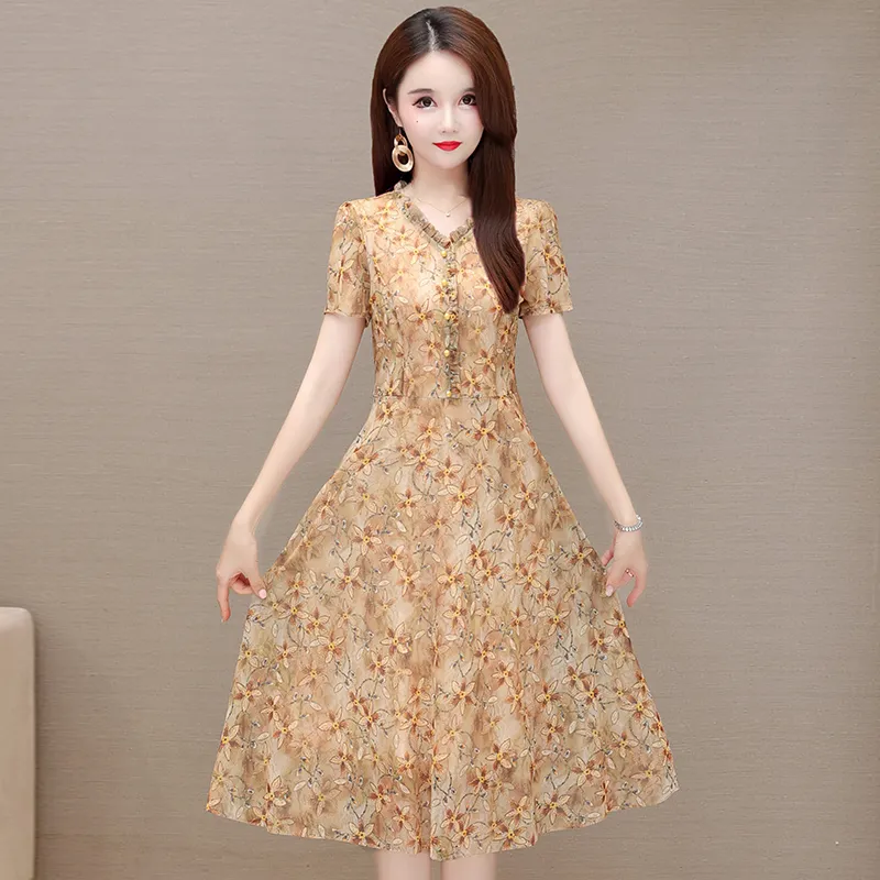 The Temptation Of The Muse Short Sleeved Dress Women's-6