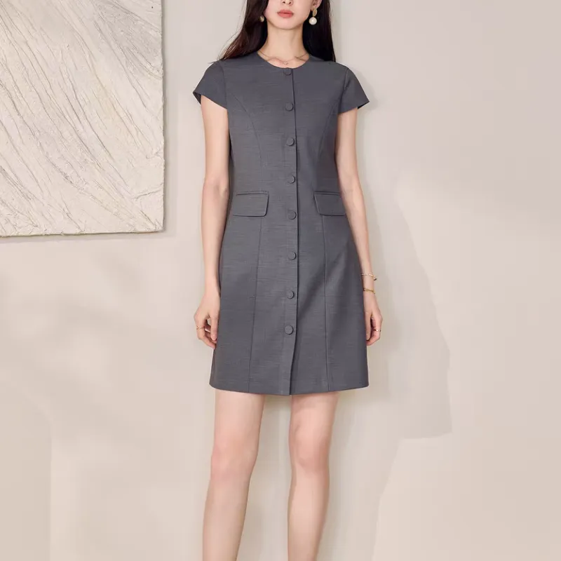 The Temptation Of The Muse Short Sleeved Dress Women's-2