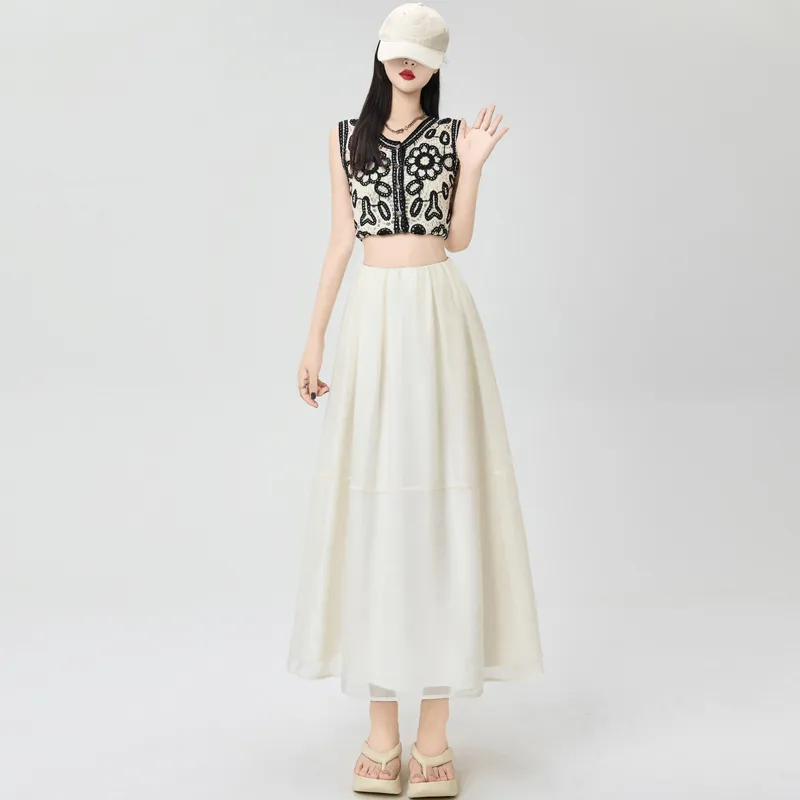 The Temptation Of The Muse Casual Long Skirt Women's-9