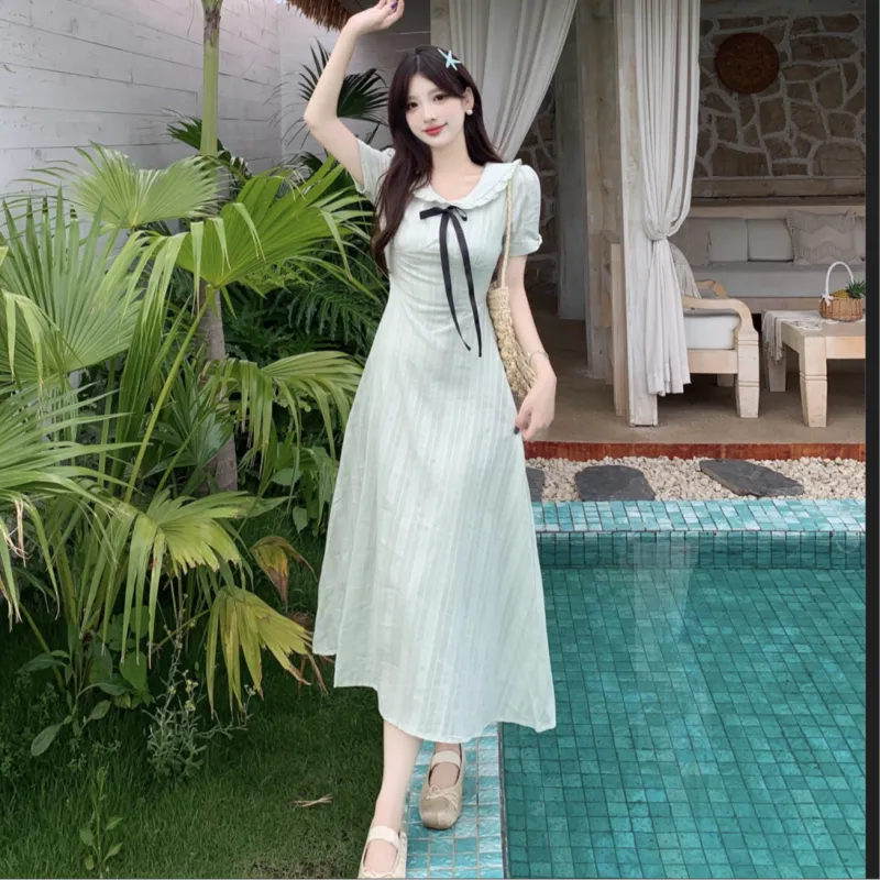 The Temptation Of The Muse Short Sleeved Dress Women's-2