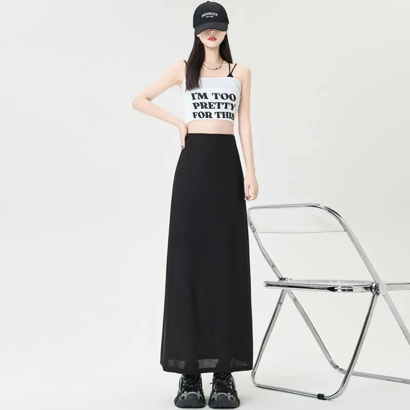 The Temptation Of The Muse Casual Long Skirt Women's-2