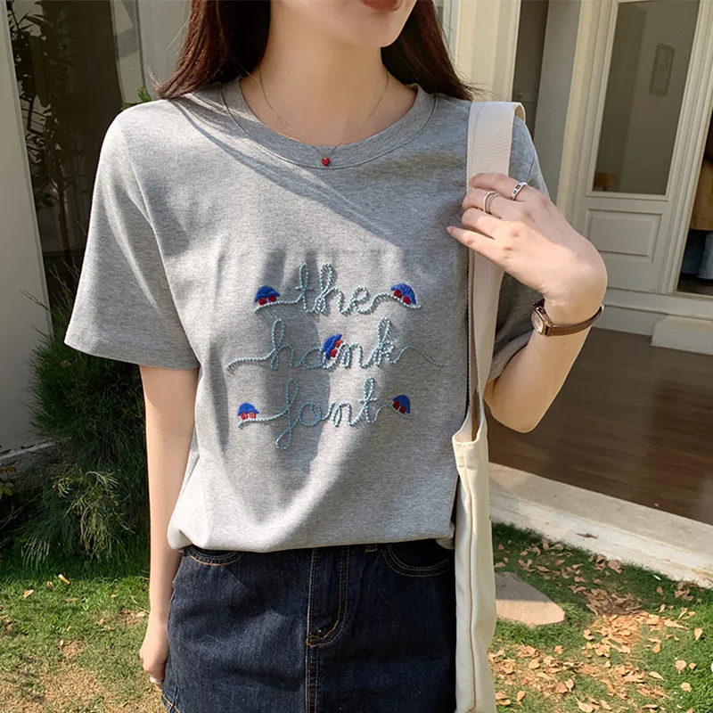 The Temptation Of The Muse T Shirt Women's Gray-3