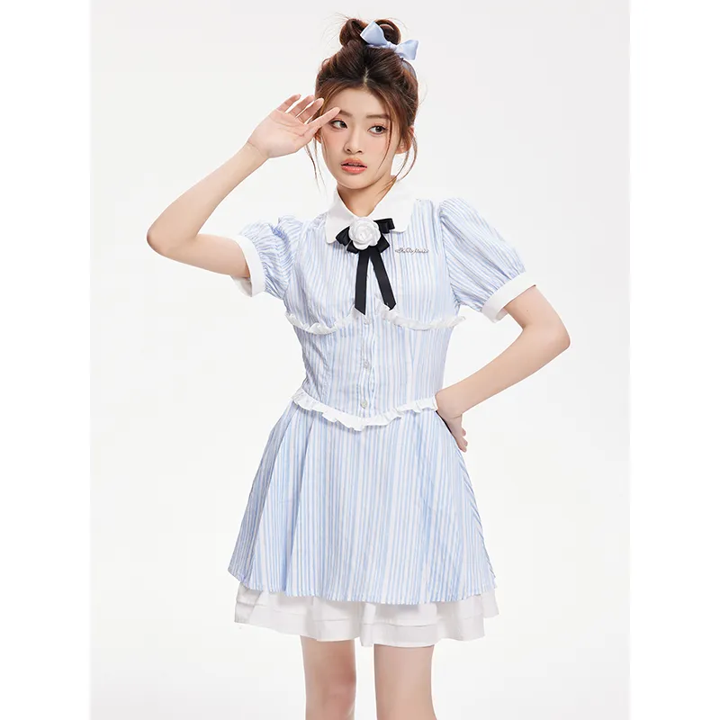 The Temptation Of The Muse Short Sleeved Dress Women's-5