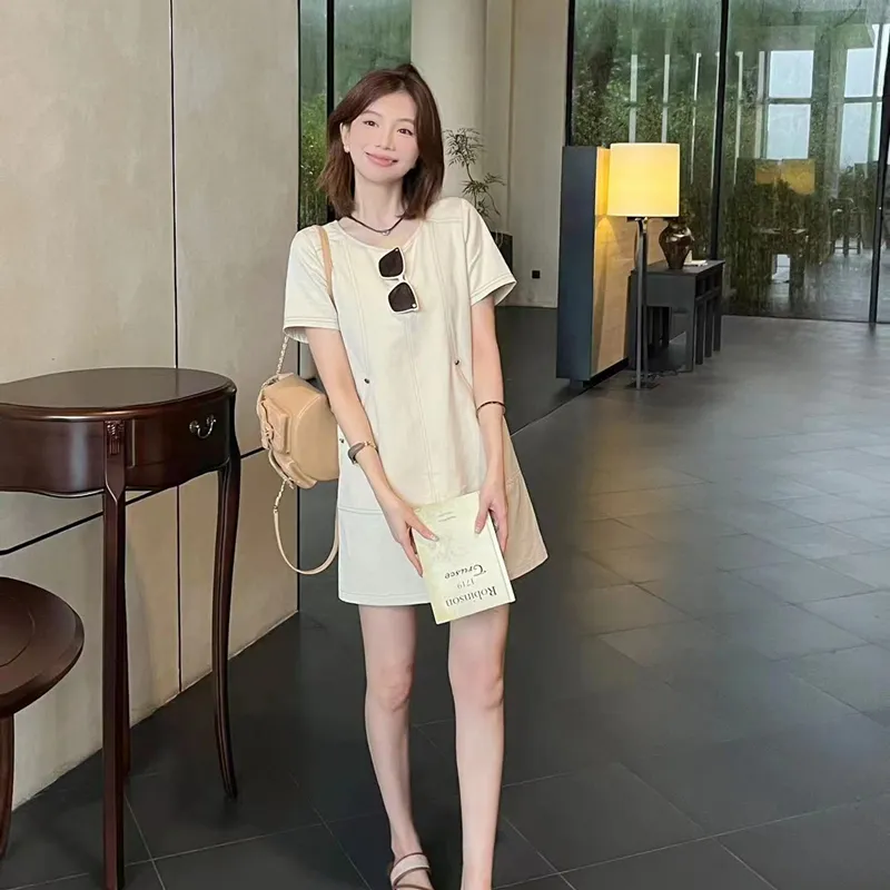 The Temptation Of The Muse Short Sleeved Dress Women's-2