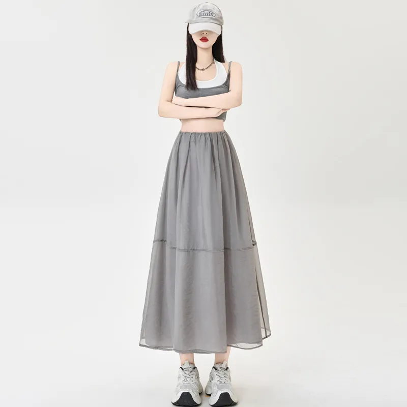 The Temptation Of The Muse Casual Long Skirt Women's-15