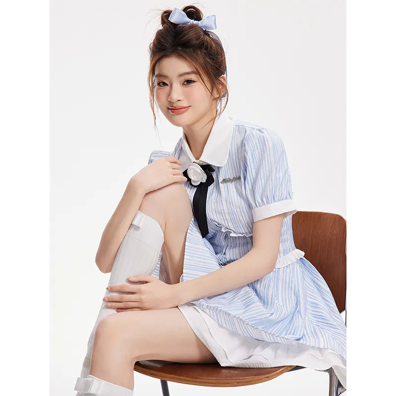 The Temptation Of The Muse Short Sleeved Dress Women's-2