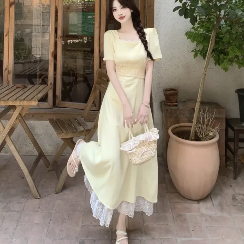 The Temptation Of The Muse Short Sleeved Dress Women's-3