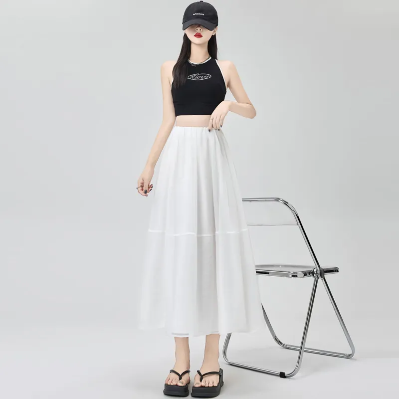 The Temptation Of The Muse Casual Long Skirt Women's-4