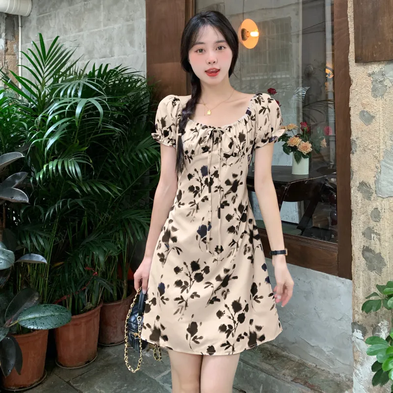 The Temptation Of The Muse Short Sleeved Dress Women's-1
