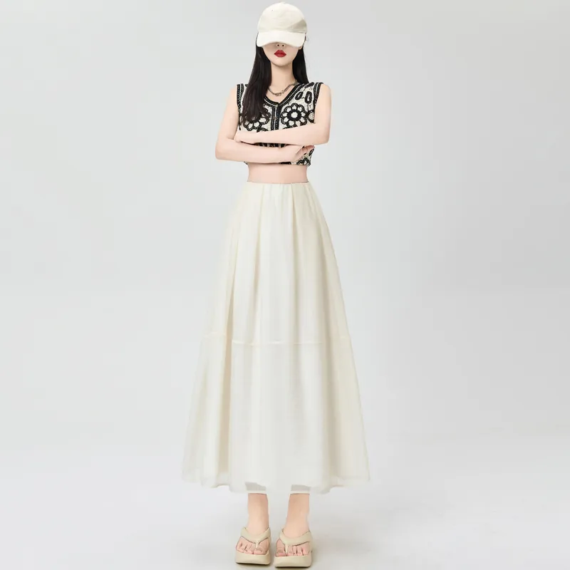 The Temptation Of The Muse Casual Long Skirt Women's-8