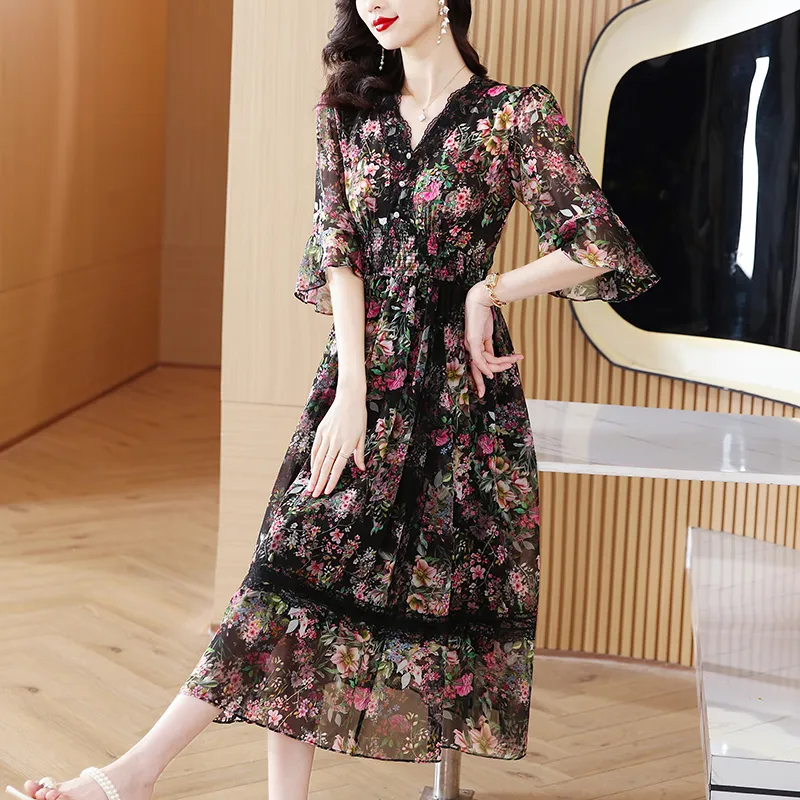 The Temptation Of The Muse Short Sleeved Dress Women's-6