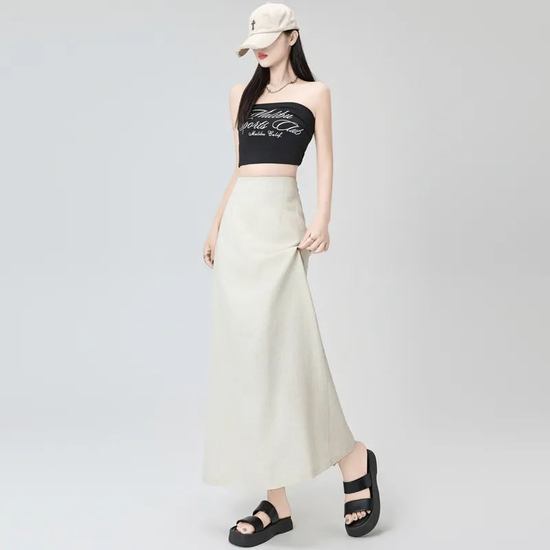 The Temptation Of The Muse Casual Long Skirt Women's-12