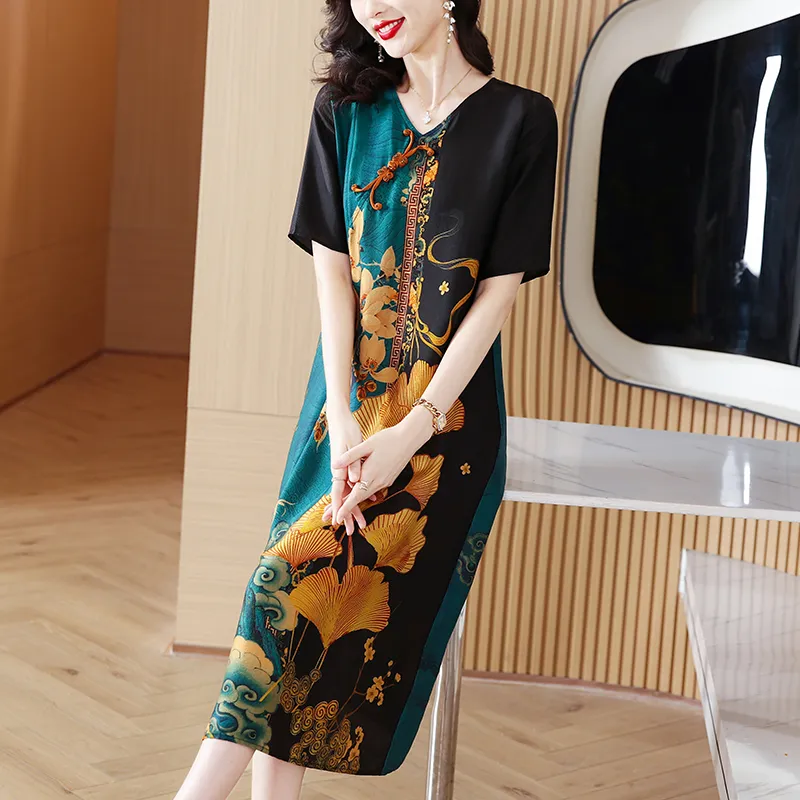 The Temptation Of The Muse Short Sleeved Dress Women's-7