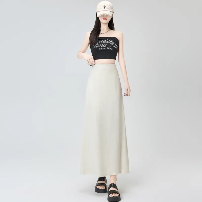 The Temptation Of The Muse Casual Long Skirt Women's-14