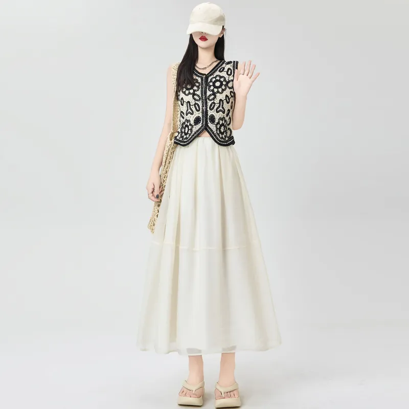 The Temptation Of The Muse Casual Long Skirt Women's-11