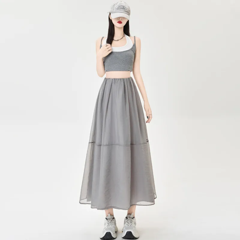 The Temptation Of The Muse Casual Long Skirt Women's-14