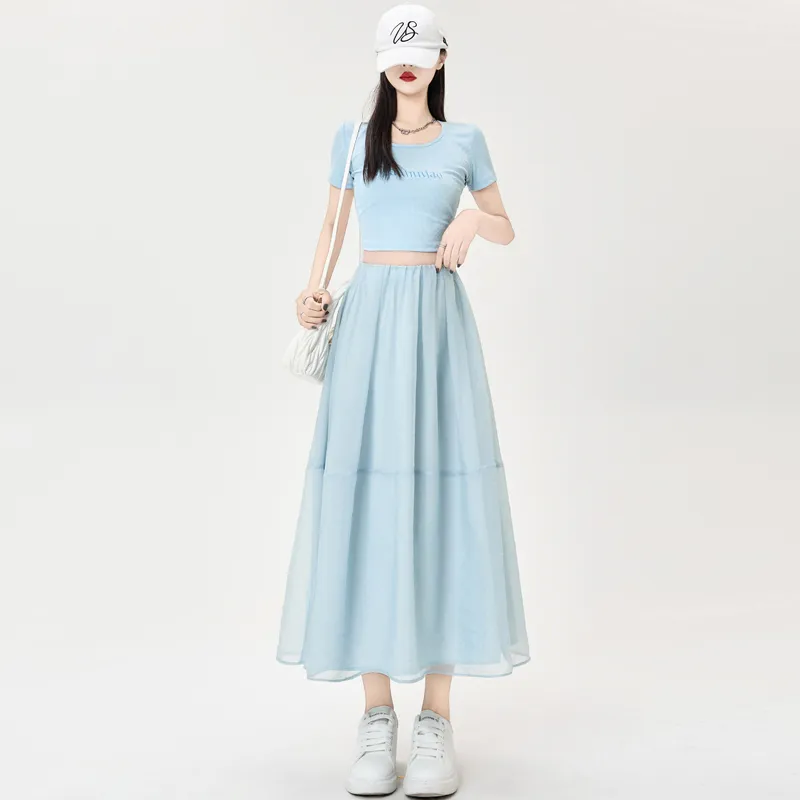 The Temptation Of The Muse Casual Long Skirt Women's-23