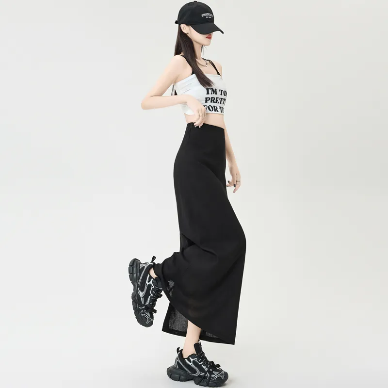 The Temptation Of The Muse Casual Long Skirt Women's-3