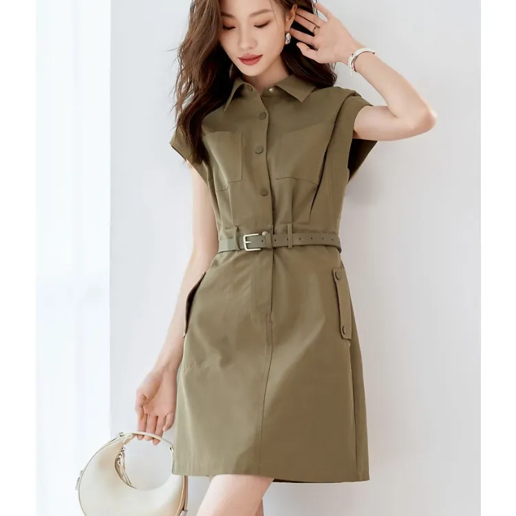 The Temptation Of The Muse Short Sleeved Dress Women's-2