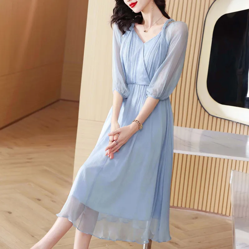 The Temptation Of The Muse Short Sleeved Dress Women's-5