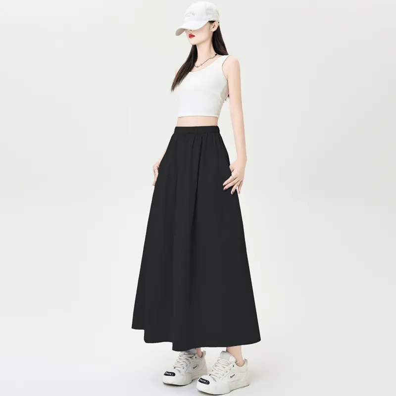The Temptation Of The Muse Casual Long Skirt Women's-2