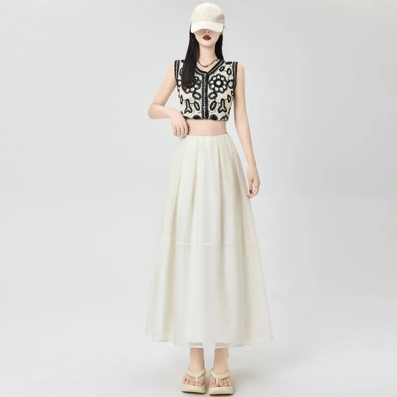 The Temptation Of The Muse Casual Long Skirt Women's-10