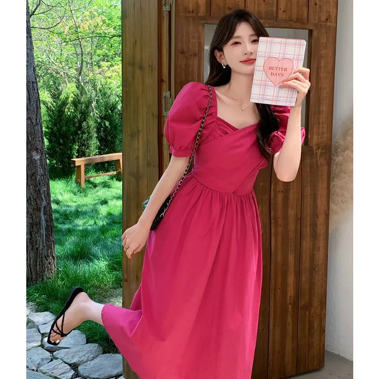 The Temptation Of The Muse Short Sleeved Dress Women's-2