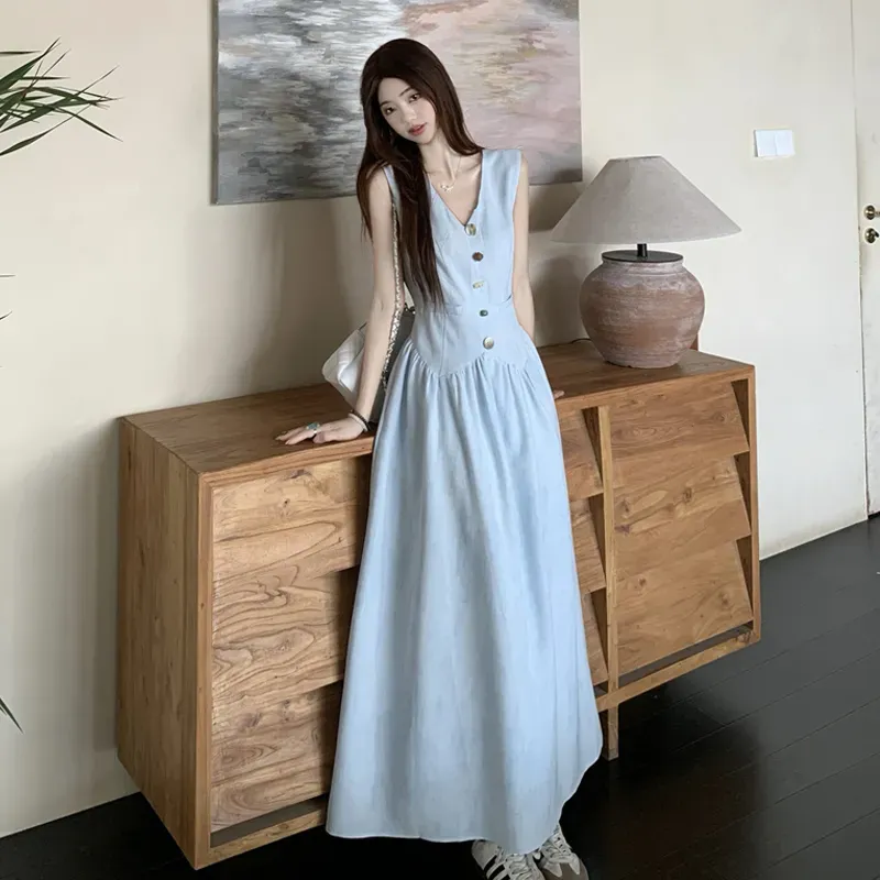 The Temptation Of The Muse Sleeveless Dress Women's-2
