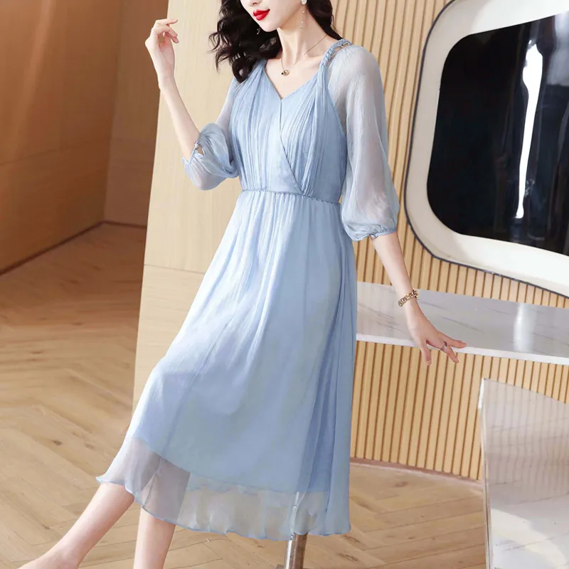 The Temptation Of The Muse Short Sleeved Dress Women's-6