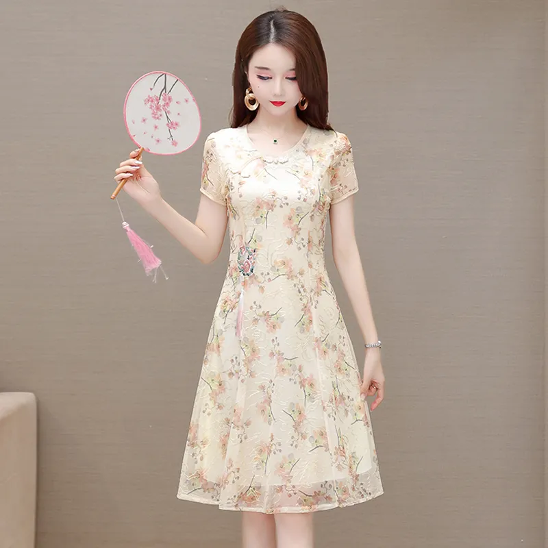 The Temptation Of The Muse Short Sleeved Dress Women's-2