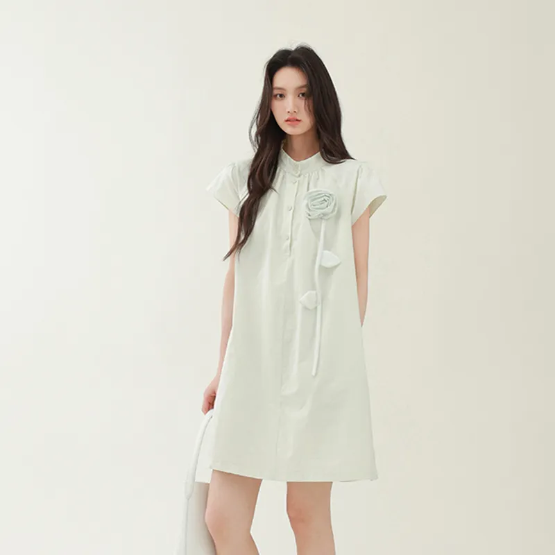 The Temptation Of The Muse Short Sleeved Dress Women's-3
