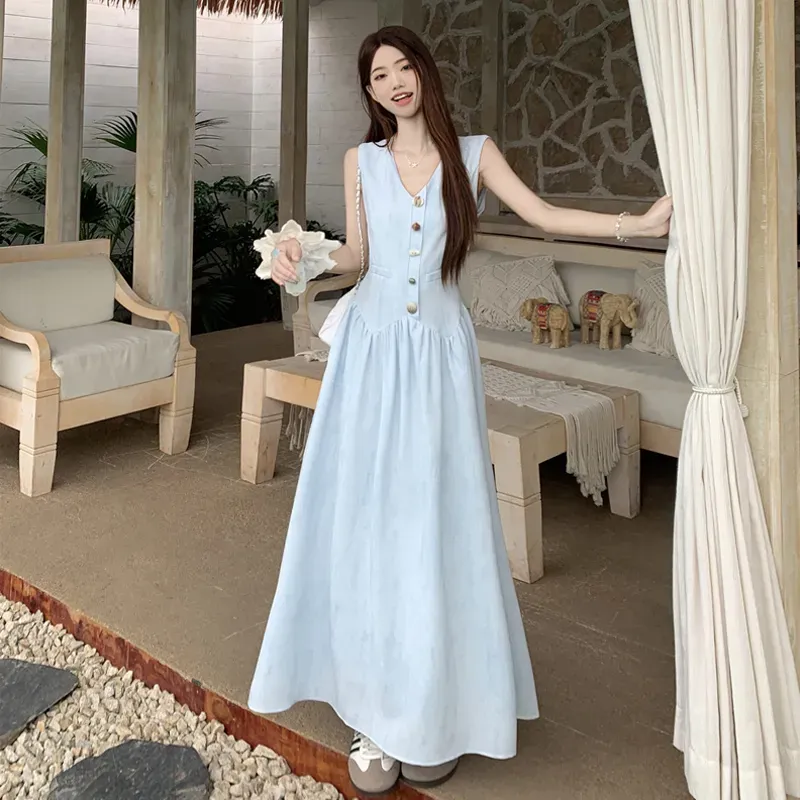 The Temptation Of The Muse Sleeveless Dress Women's-3