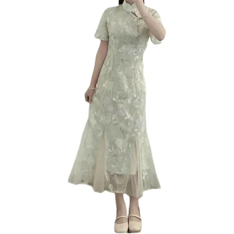 The Temptation Of The Muse Short Sleeved Dress Women's-2