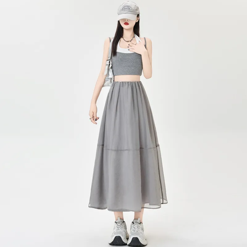 The Temptation Of The Muse Casual Long Skirt Women's-16