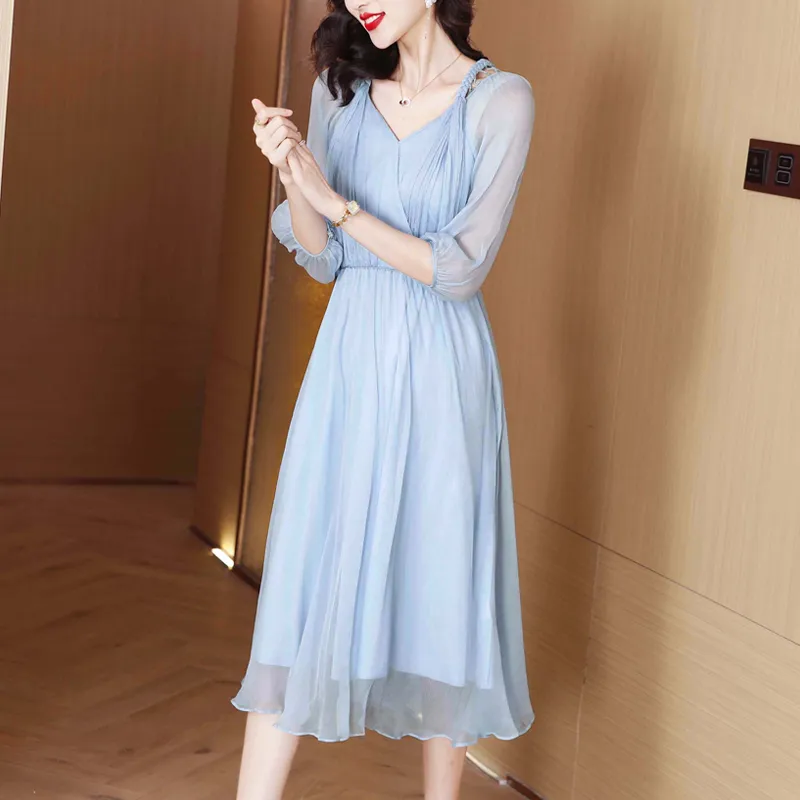 The Temptation Of The Muse Short Sleeved Dress Women's-7