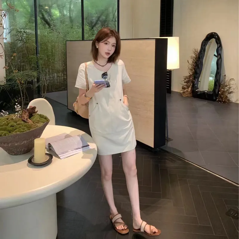 The Temptation Of The Muse Short Sleeved Dress Women's-4