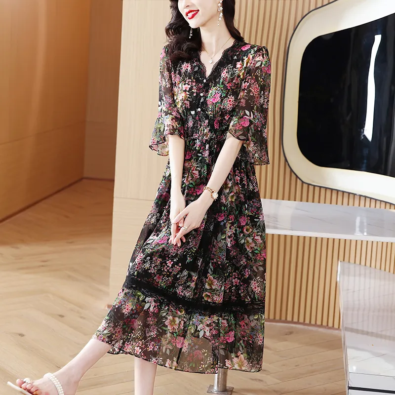 The Temptation Of The Muse Short Sleeved Dress Women's-7