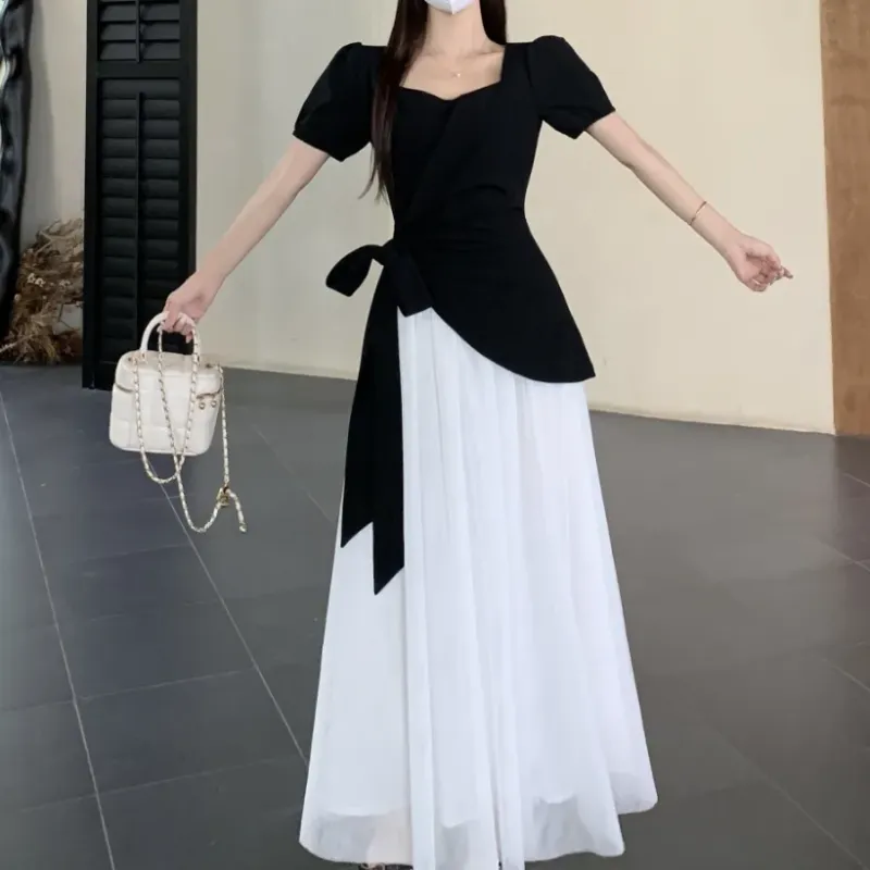 The Temptation Of The Muse Short Sleeved Dress Women's-6