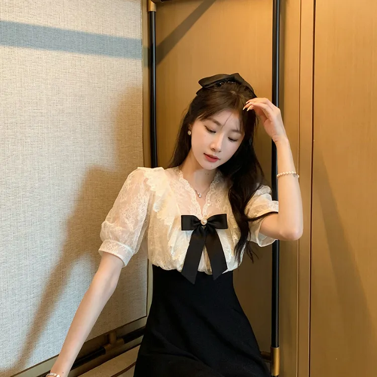 The Temptation Of The Muse Short Sleeved Dress Women's-2
