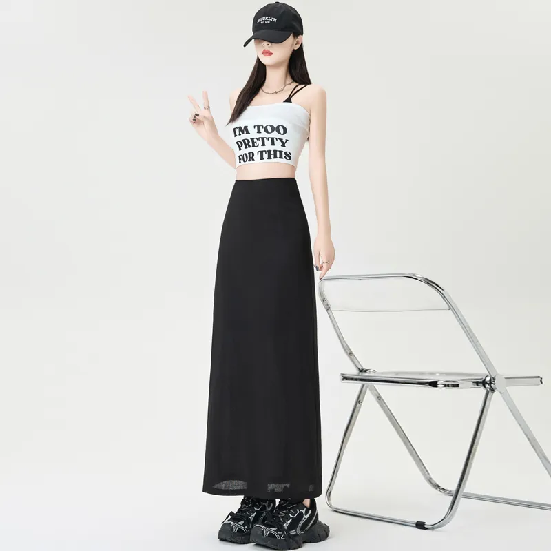 The Temptation Of The Muse Casual Long Skirt Women's-1