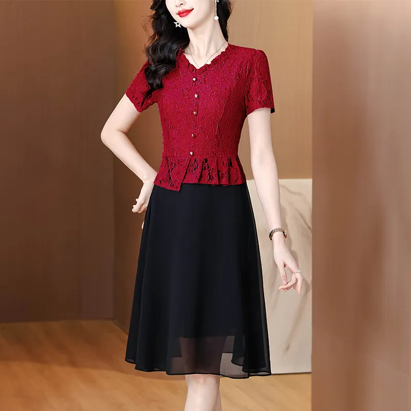 The Temptation Of The Muse Short Sleeved Dress Women's-1
