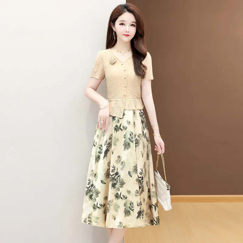 The Temptation Of The Muse Short Sleeved Dress Women's-2