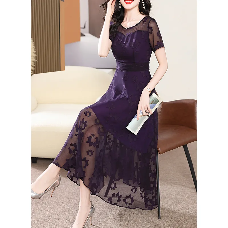 The Temptation Of The Muse Short Sleeved Dress Women's-3