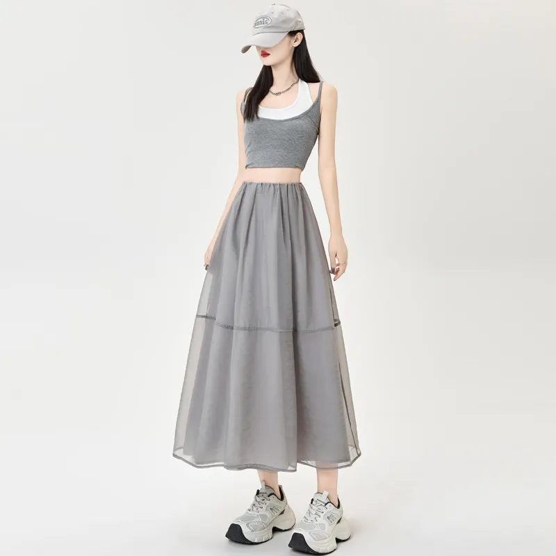The Temptation Of The Muse Casual Long Skirt Women's-13