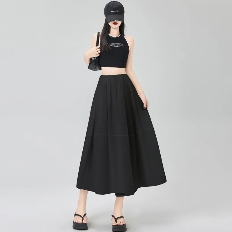The Temptation Of The Muse Casual Long Skirt Women's-1