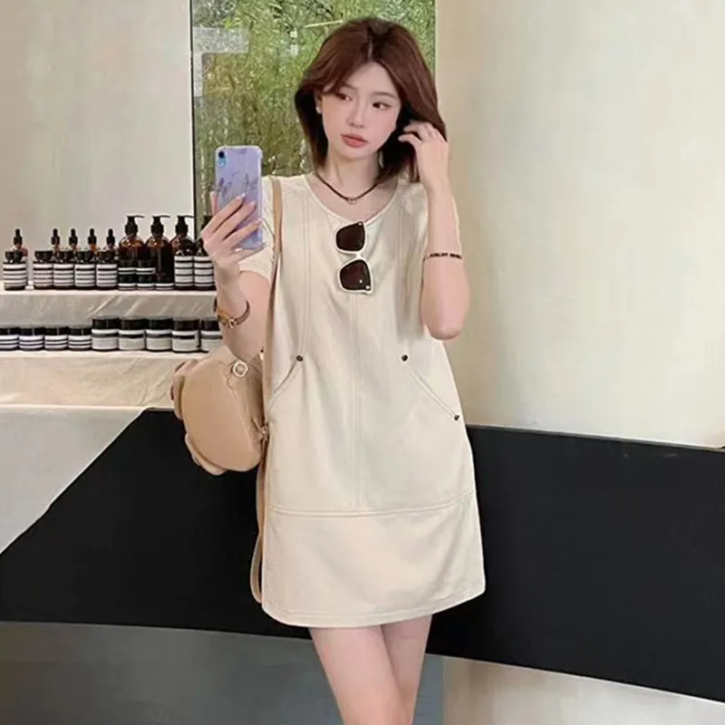 The Temptation Of The Muse Short Sleeved Dress Women's-3
