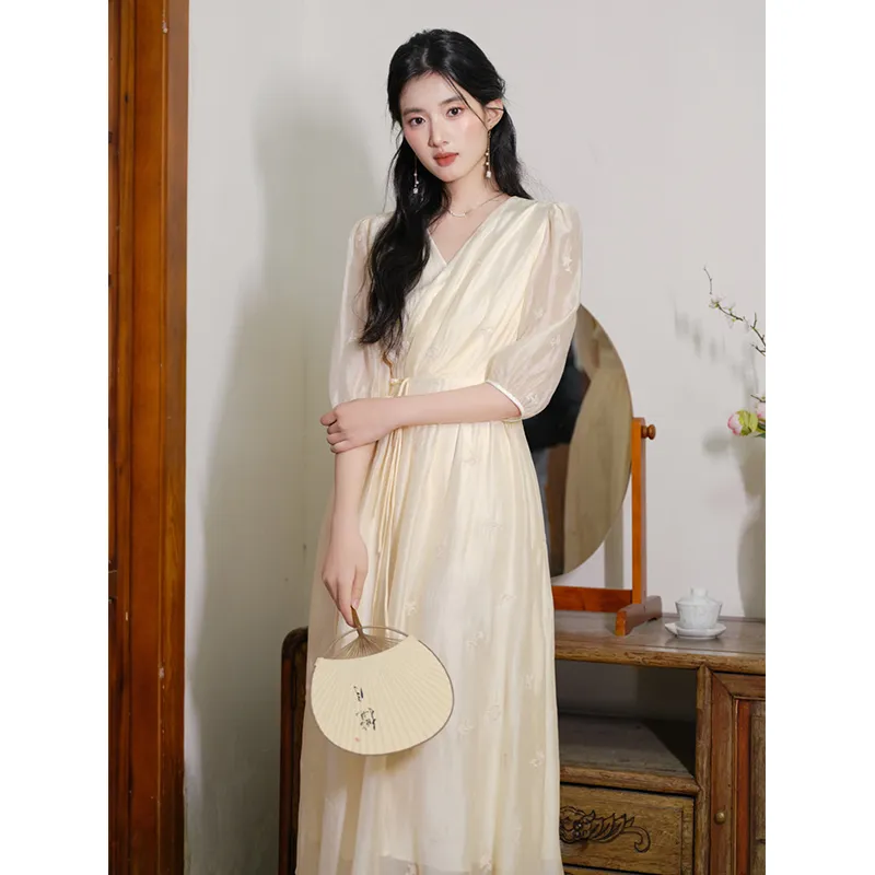 The Temptation Of The Muse Short Sleeved Dress Women's-4