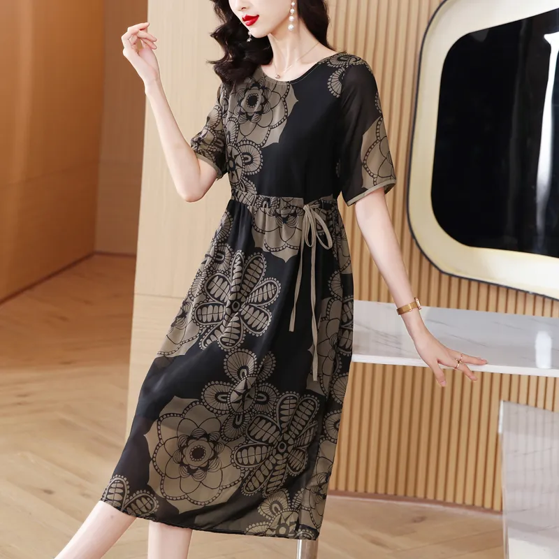 The Temptation Of The Muse Short Sleeved Dress Women's-5